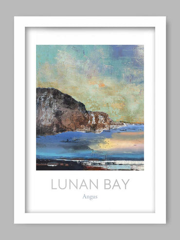 Lunan Bay - Scottish Coastal Poster Print