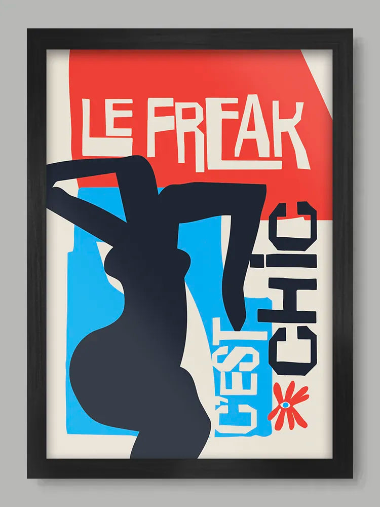 Le Freak - Music Print