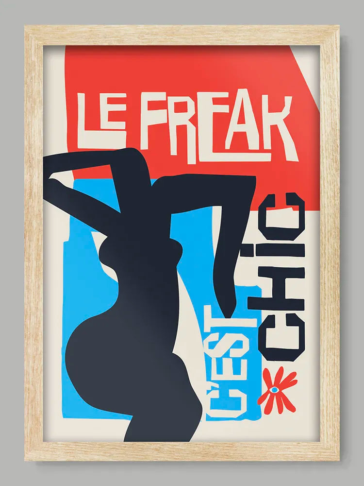 Le Freak - Music Print