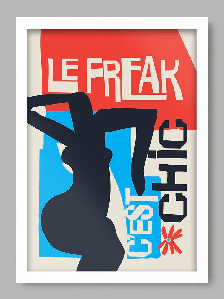 Le Freak - Music Print