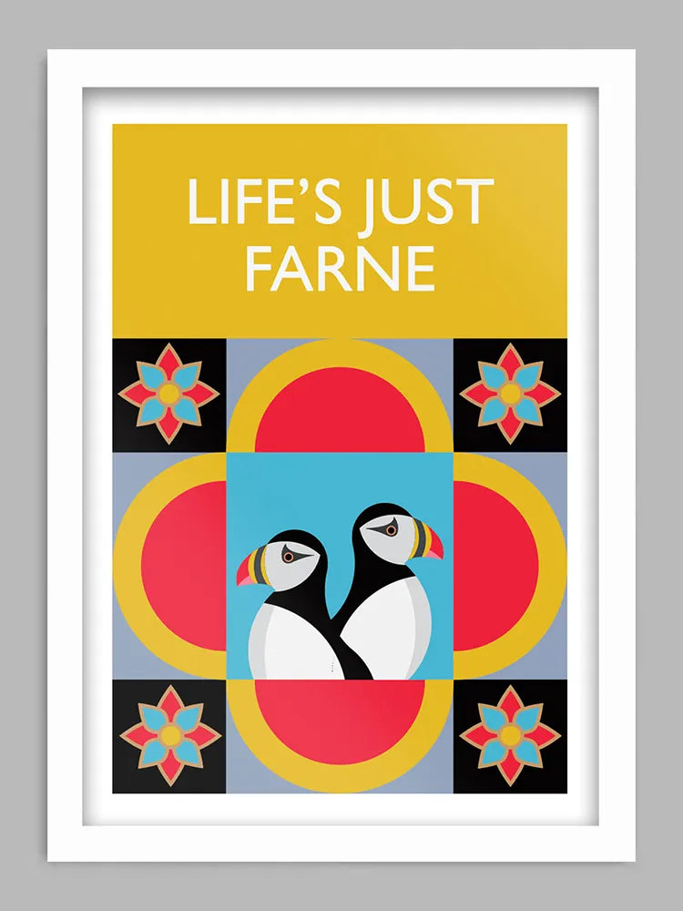 Life's Just Farne Print