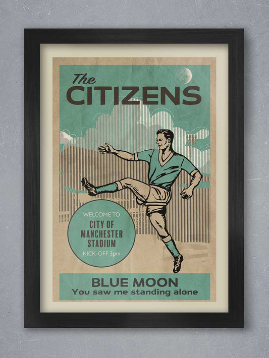 The Citizens Football Poster Print