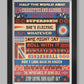 Definitely Glory - Oasis Typographic Music Poster Print