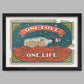 One - Music Poster Print