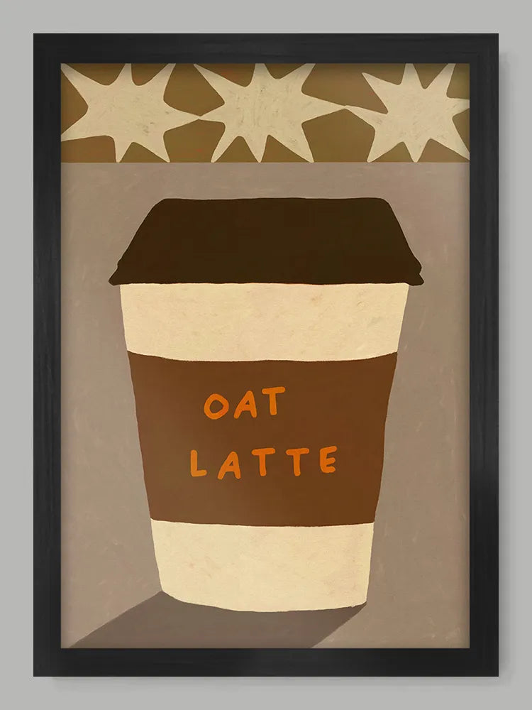 Oat Latte Print