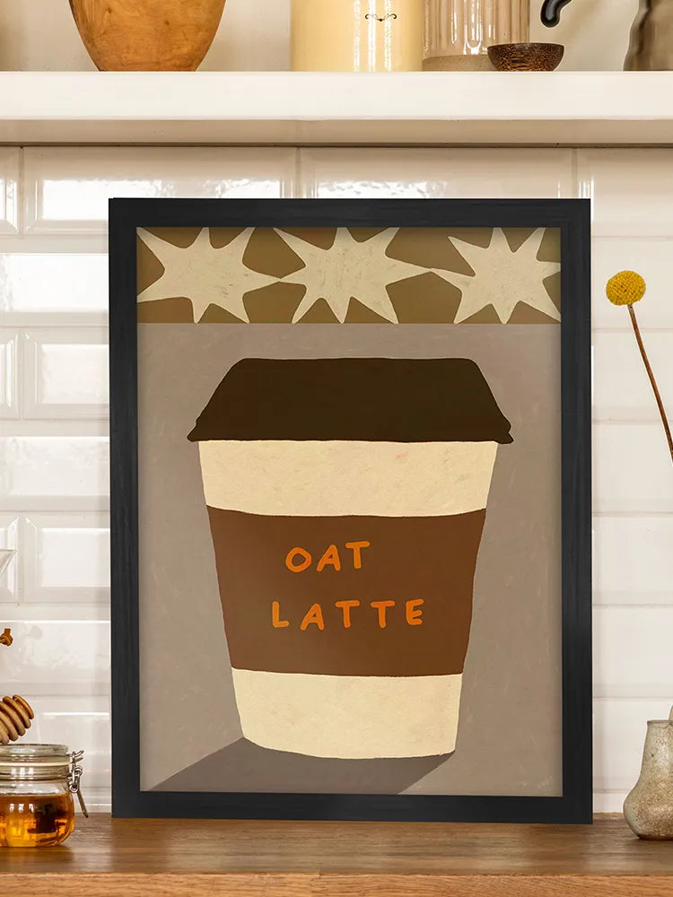 Oat Latte Print
