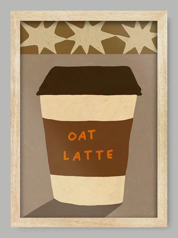 Oat Latte Print