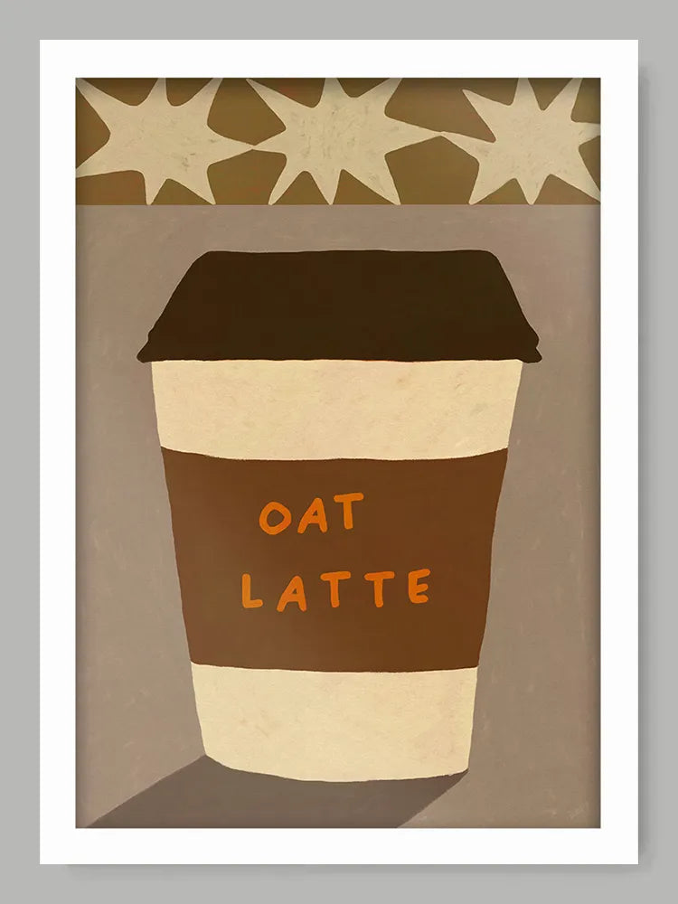 Oat Latte Print