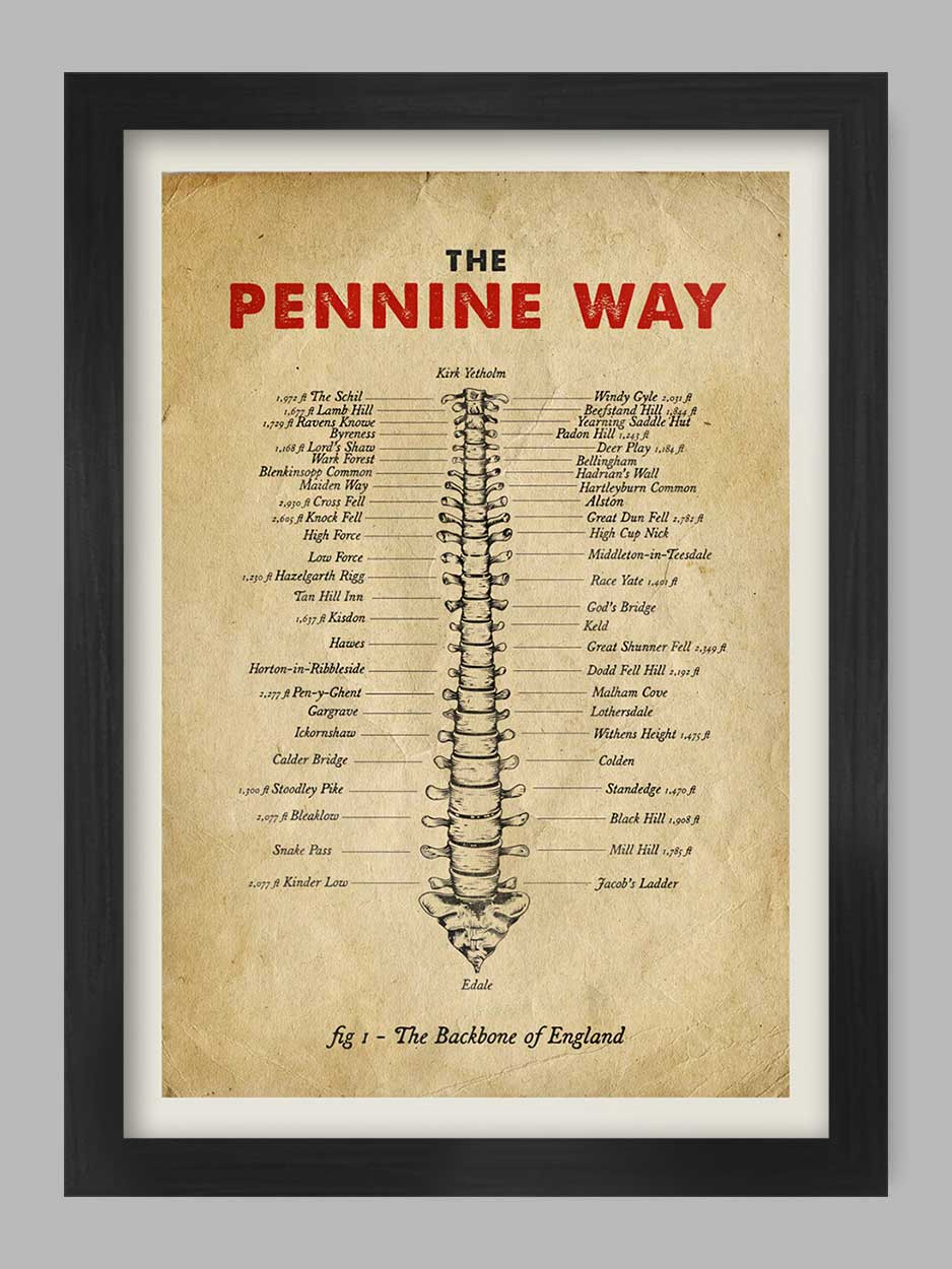 Pennine Way Print