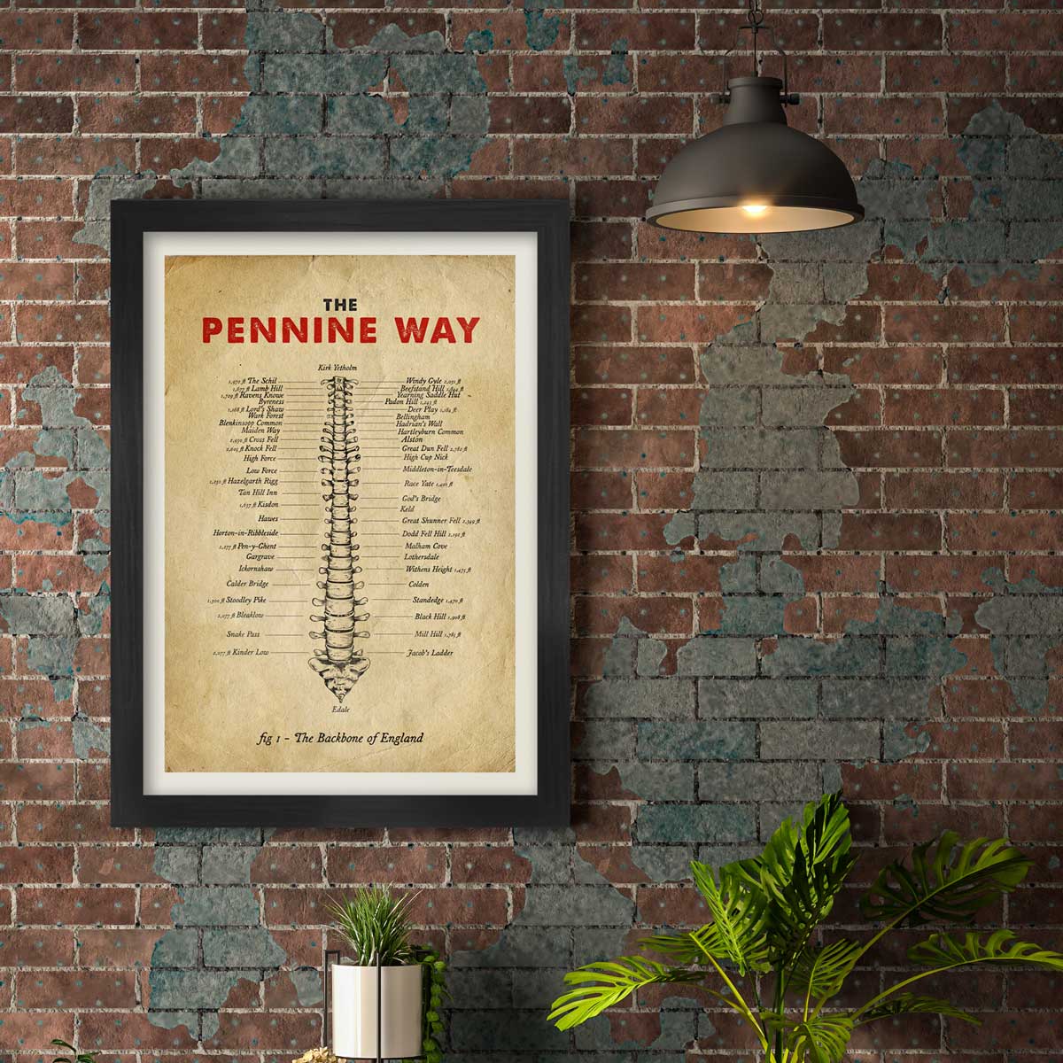 Pennine Way Poster Print