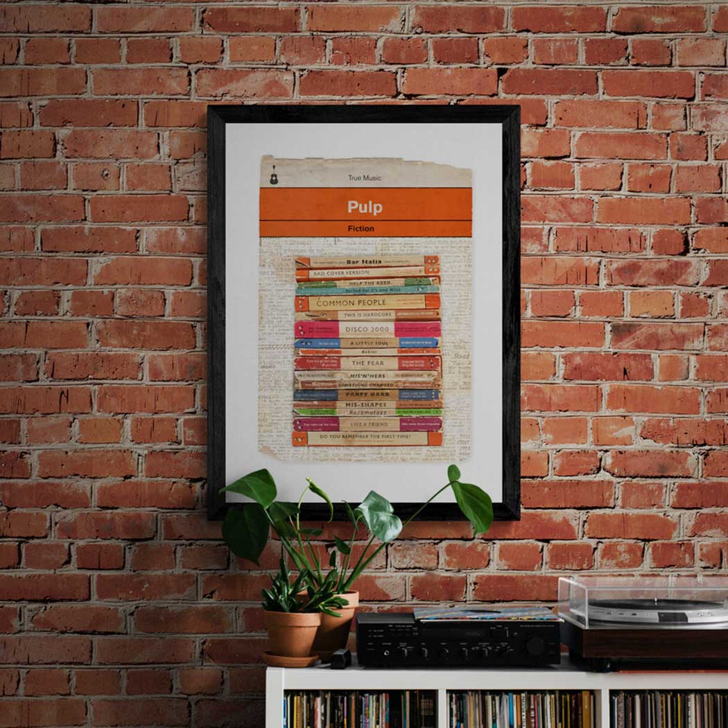 Pulp Fiction - Music Print