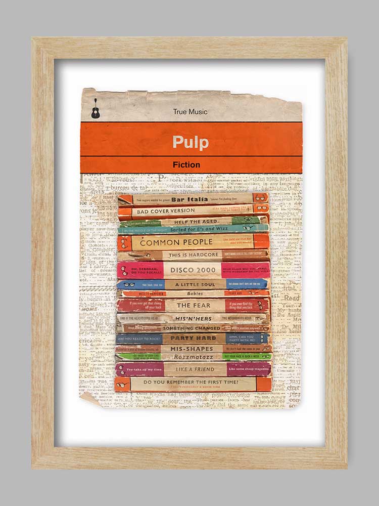 Pulp Fiction - Music Print