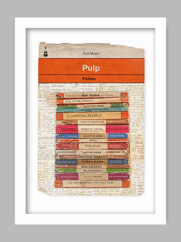 Pulp Fiction - Music Print