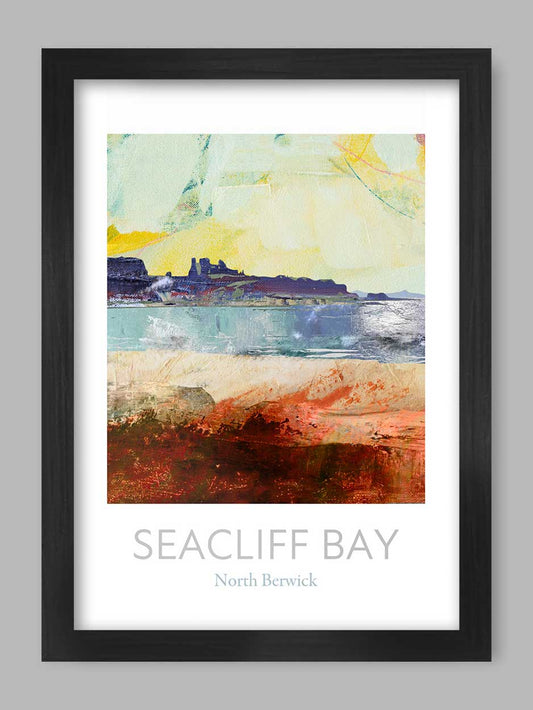 Seacliff Bay - Scottish Coastal Poster Print
