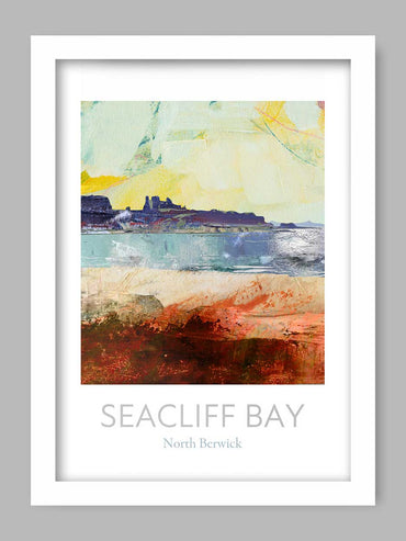 Seacliff Bay - Scottish Coastal Poster Print