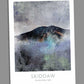 Skiddaw Abstract - Blank Greeting Card