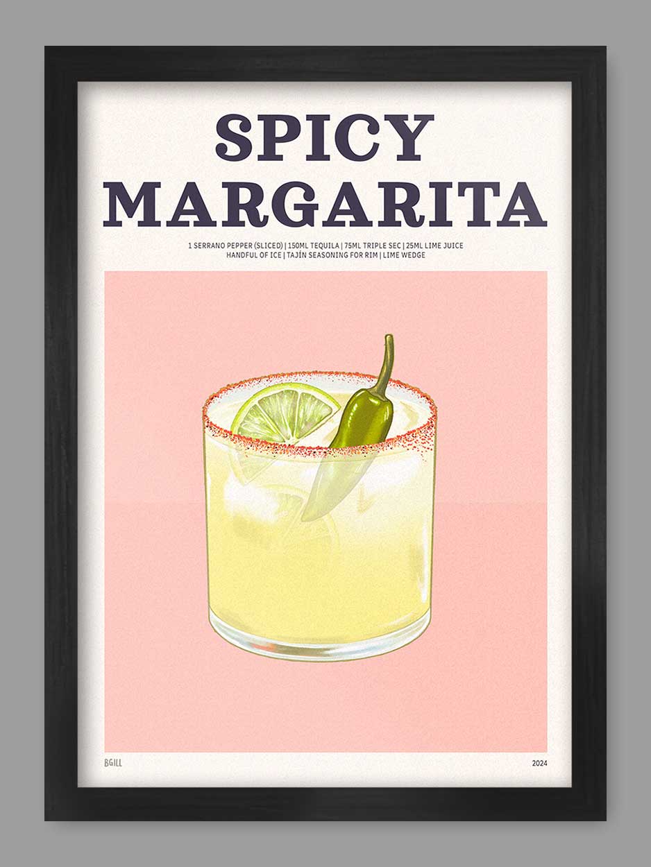 Spicy Margarita Print
