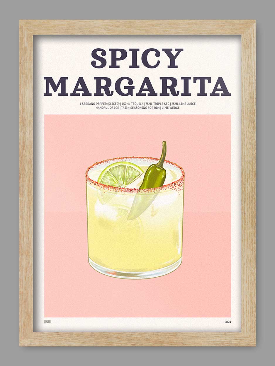 Spicy Margarita Print