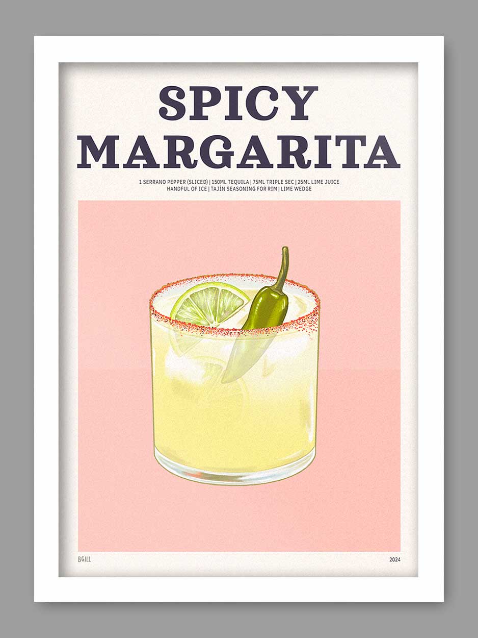 Spicy Margarita Print
