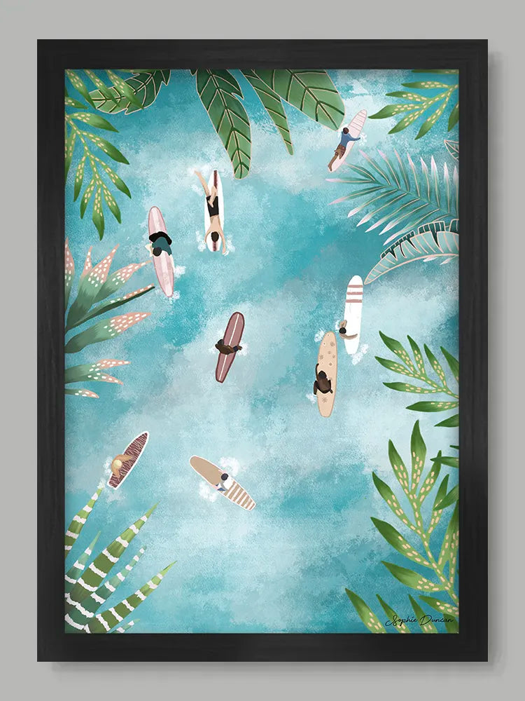 Surfers Print