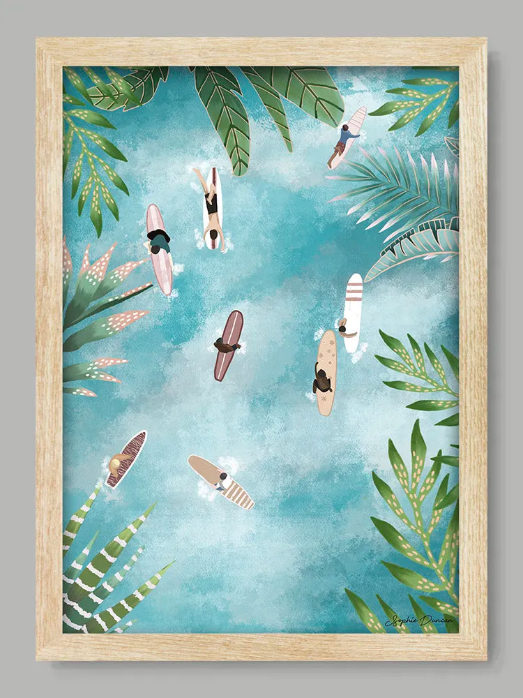 Surfers Print