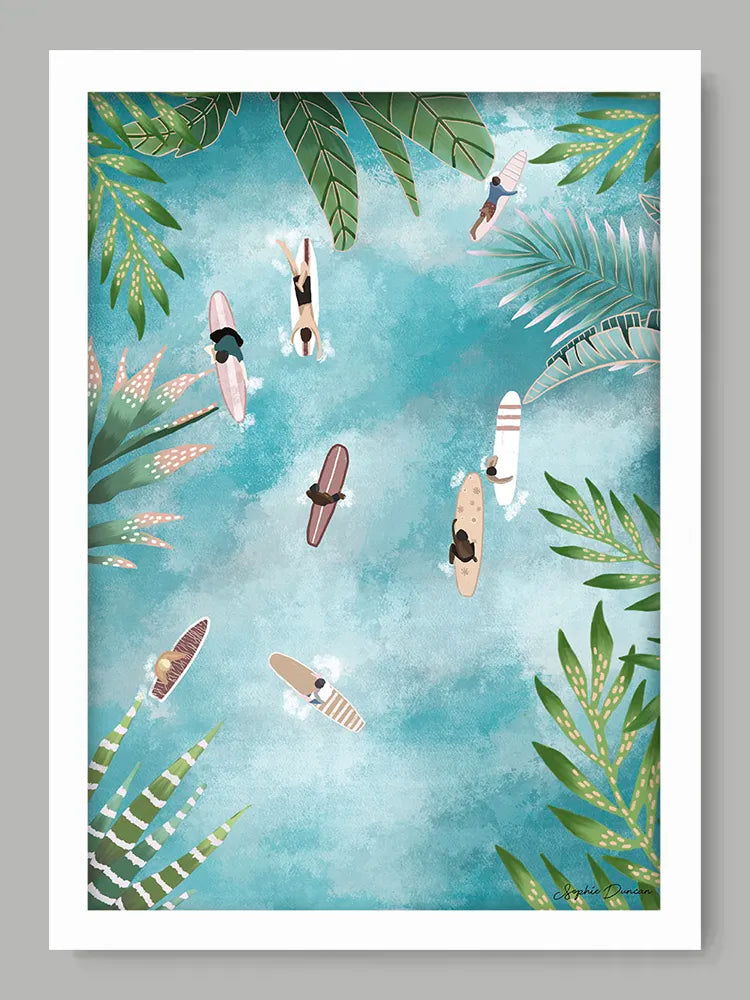 Surfers Print