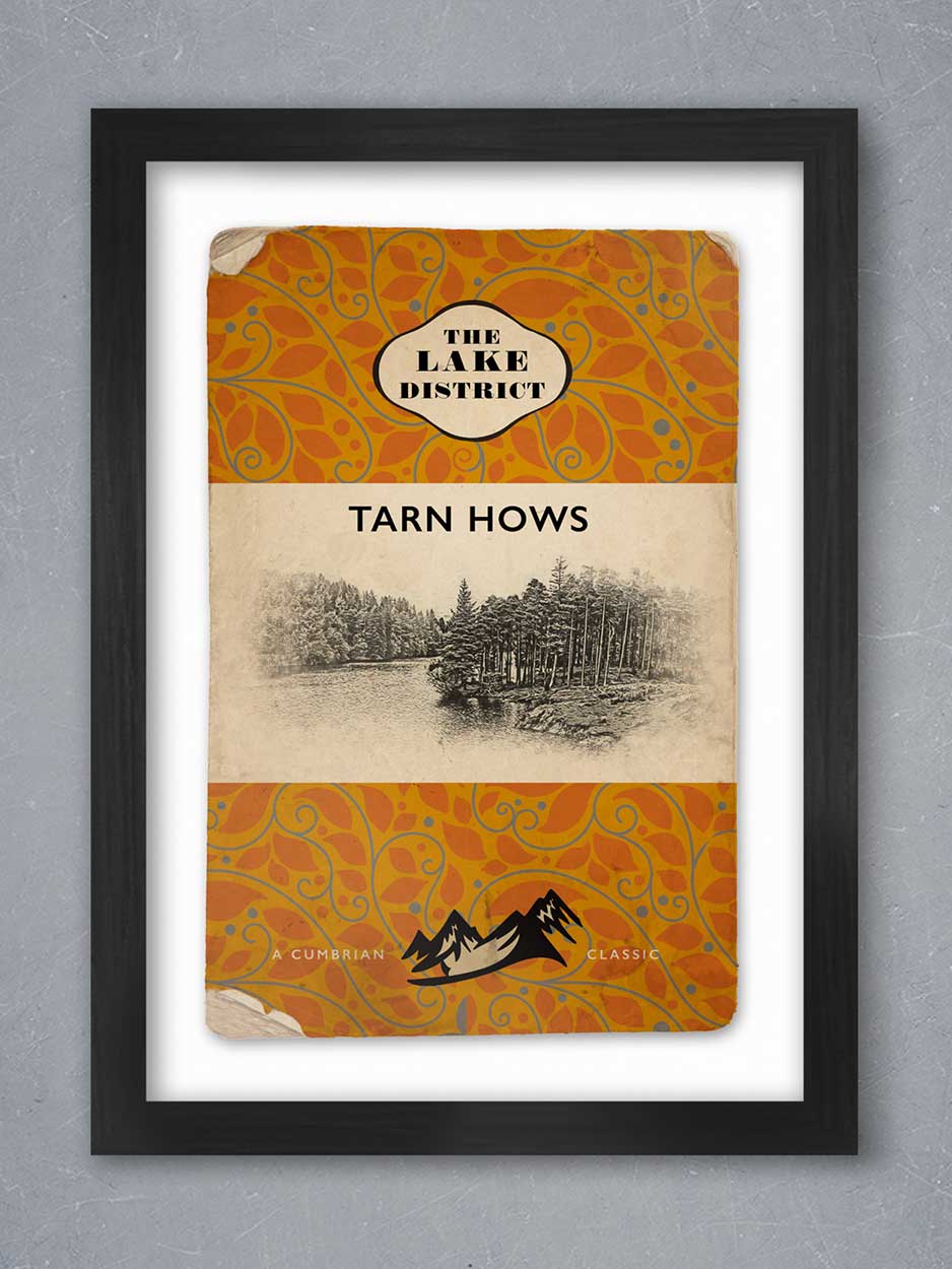 Tarn Hows Cumbrian Classic - Retro Lakes Poster