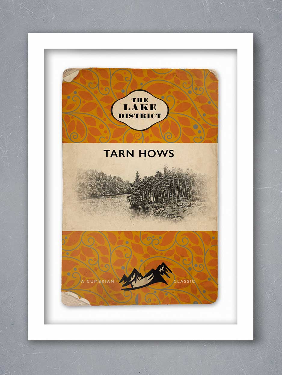 Tarn Hows Cumbrian Classic - Retro Lakes Poster