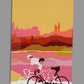 cycling in Tuscany card