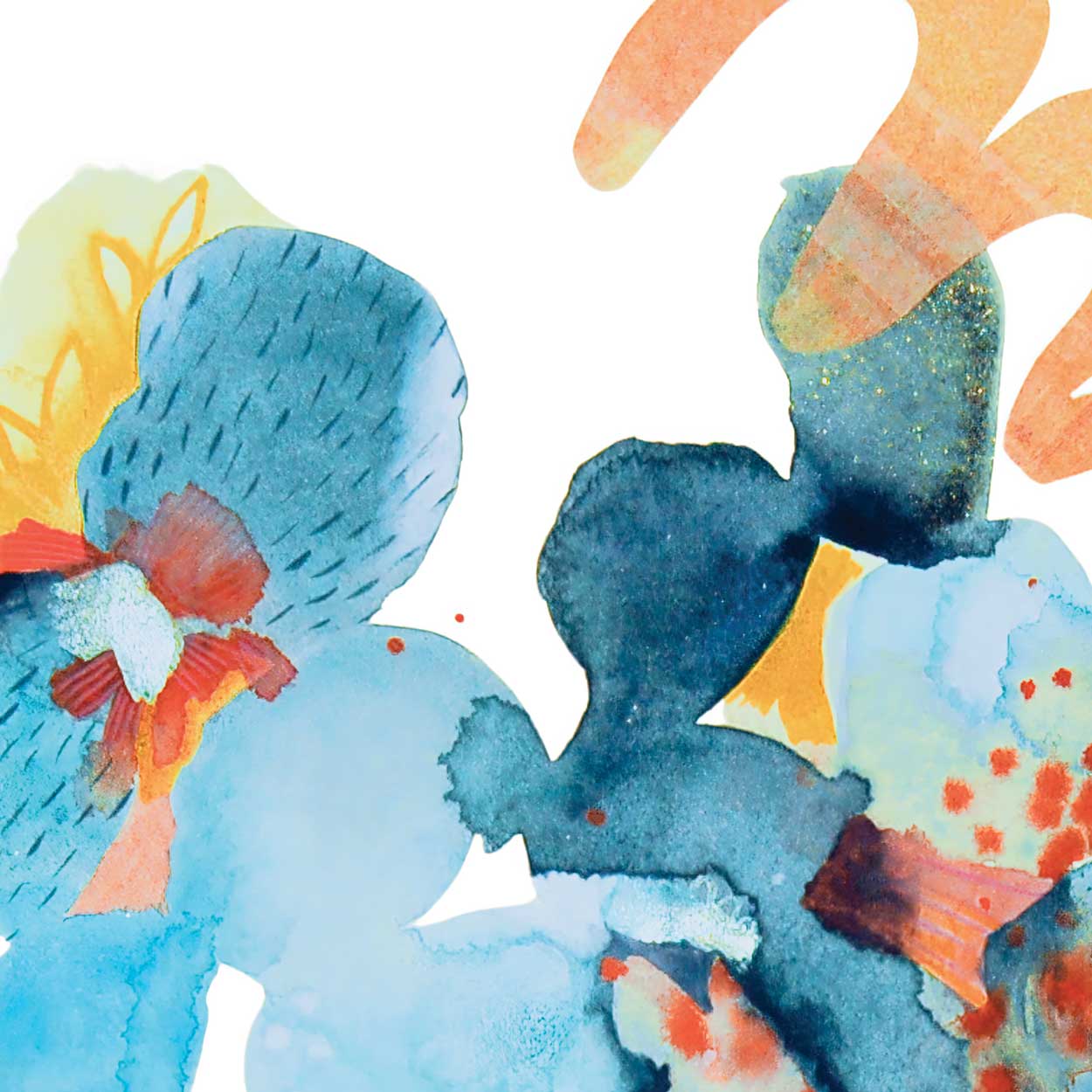 Twist and Sprout Print