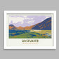 Wastwater, the finest view in England - Lake District Poster Print