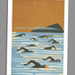 Wild Swimming  -  Blank Greeting Card