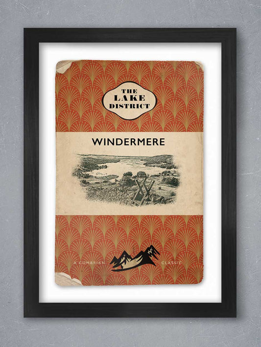 Windermere Cumbrian Classic - Retro Lakes Poster