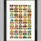 Yorkshire Bestsellers Poster Print