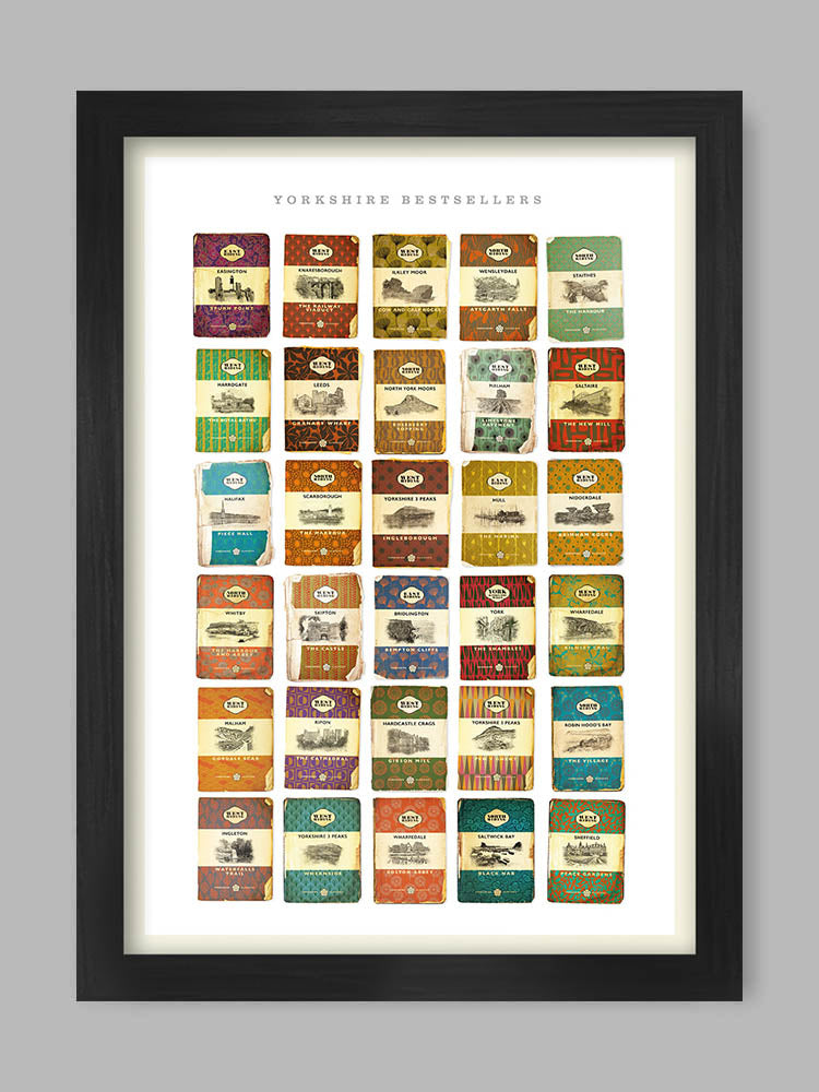 Yorkshire Bestsellers Poster Print