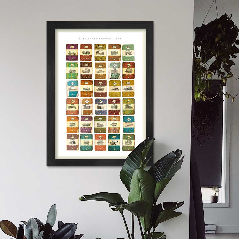 Yorkshire Bestsellers Poster Print