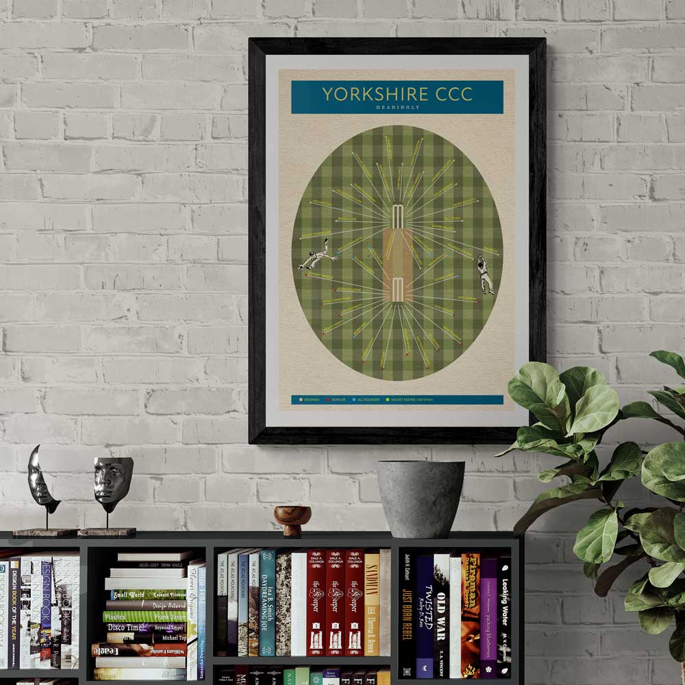 Yorkshire CCC - Cricket Poster Print