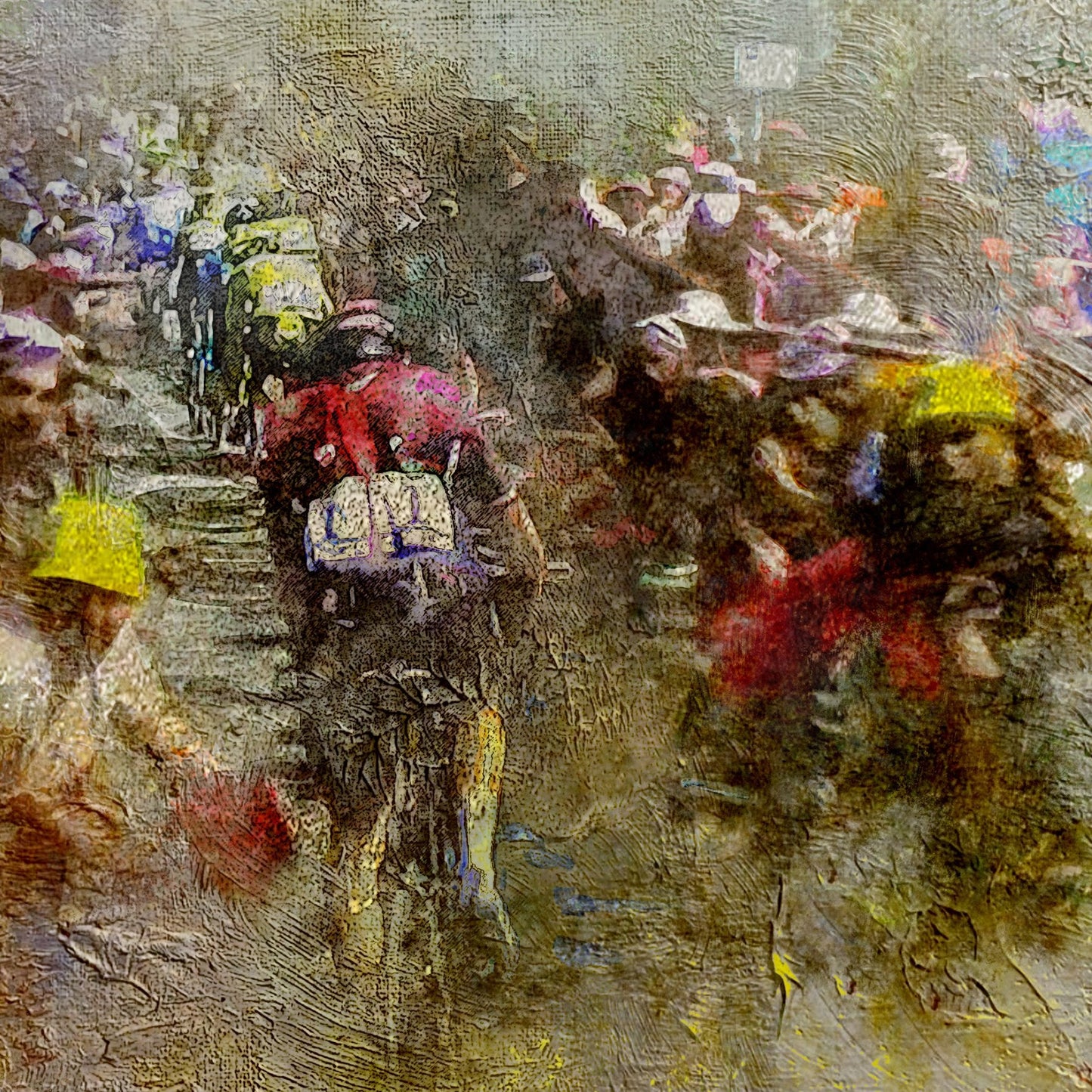 Alpe d'Huez Stage 12 - Cycling Print