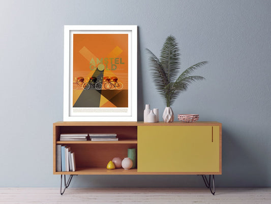 Amstel Gold Race Cycling Poster Print