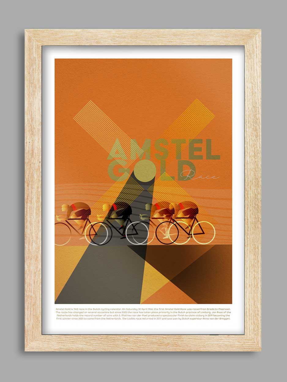 Amstel Gold Race - Cycling Print