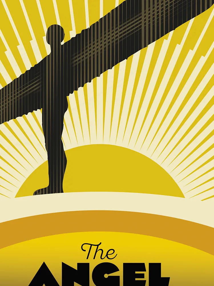 Angel of the North Print
