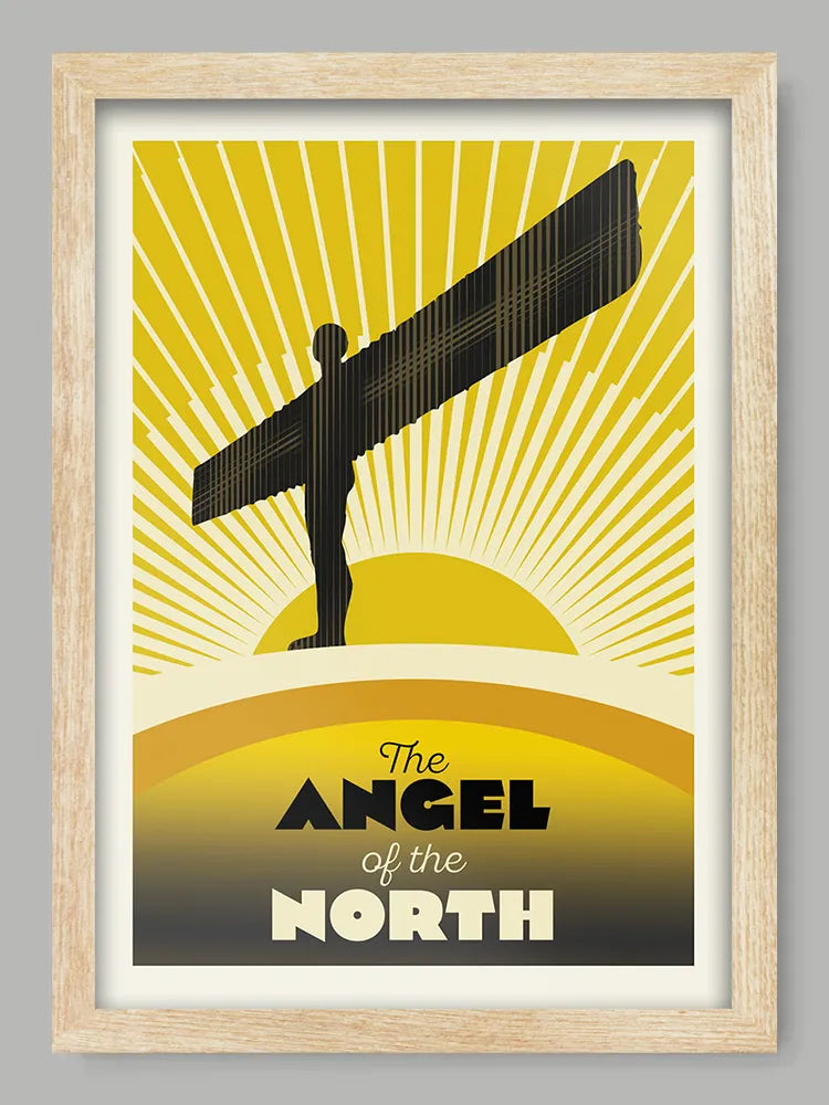 Angel of the North Print