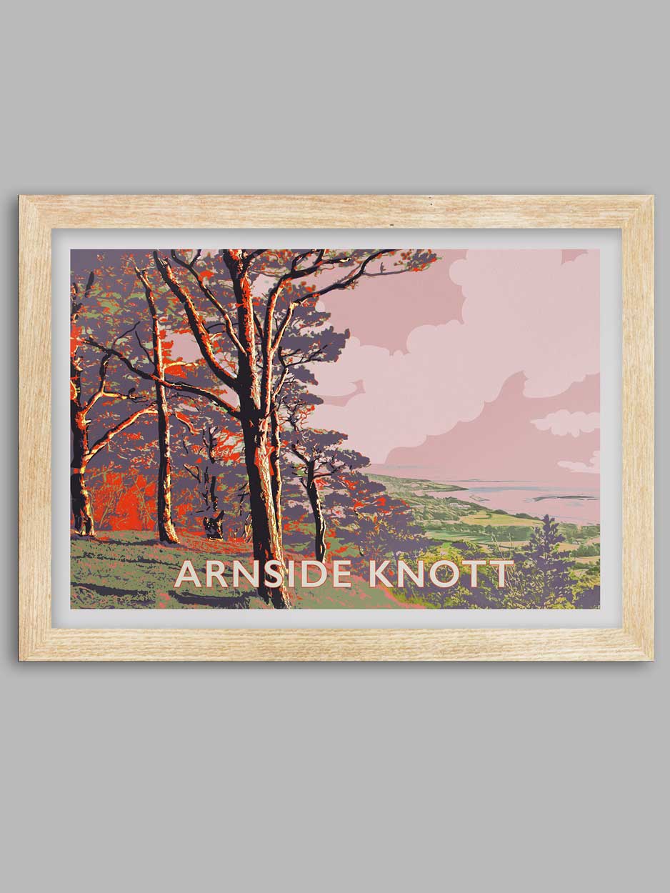 Arnside Knott - Lake District Print