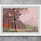 Arnside Knott Retro Style Poster Print