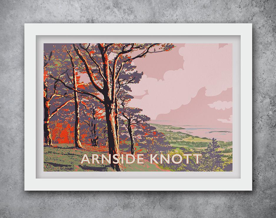 Arnside Knott - Lake District Print