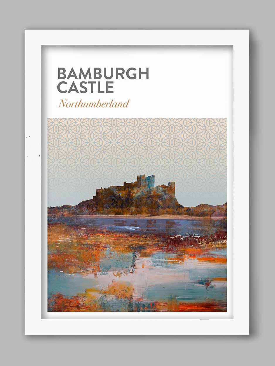 Bamburgh Castle Print