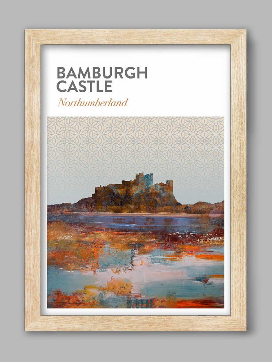 Bamburgh Castle Print