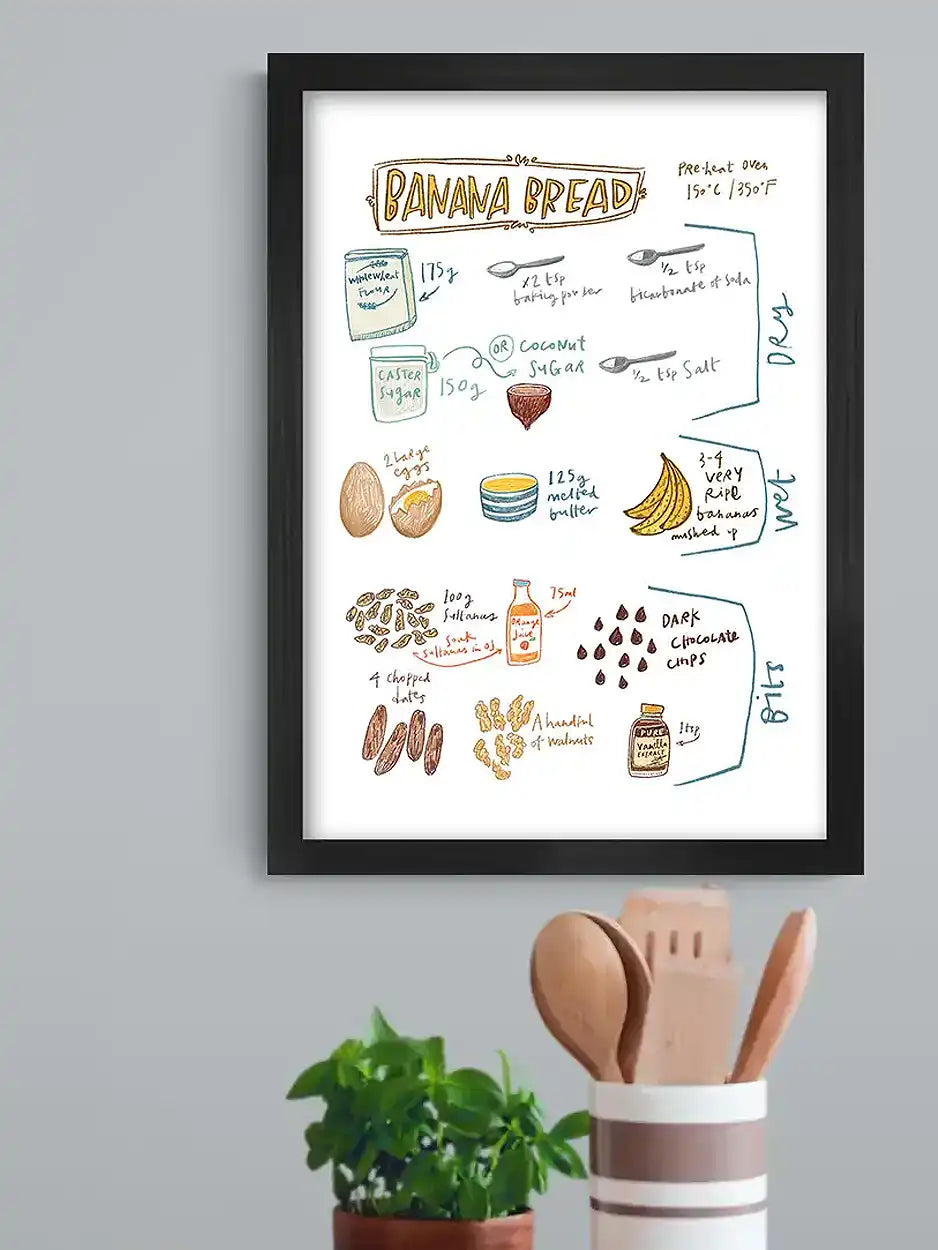 Banana Bread Print