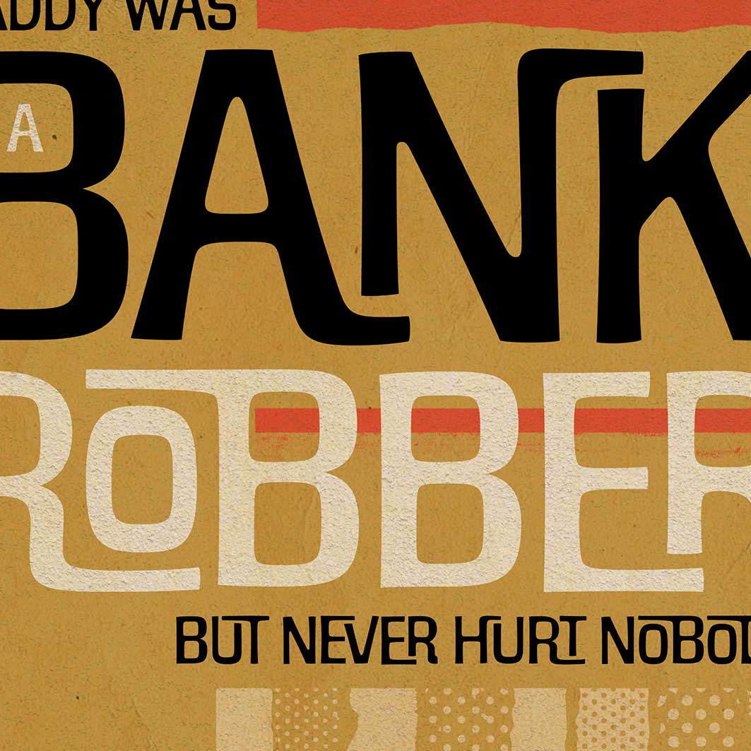 Bankrobber - Music Print