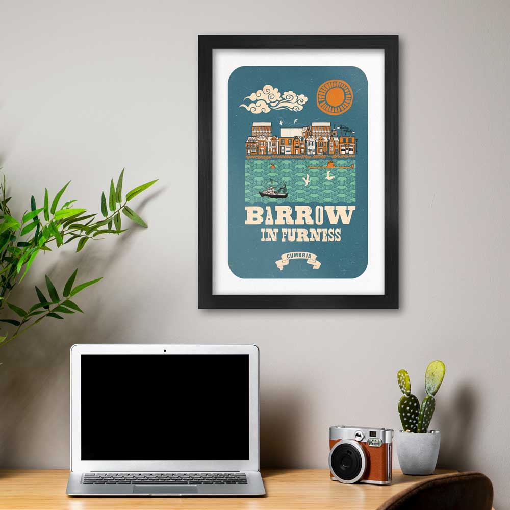 Barrovian - Barrow-in-Furness - Lake District Print